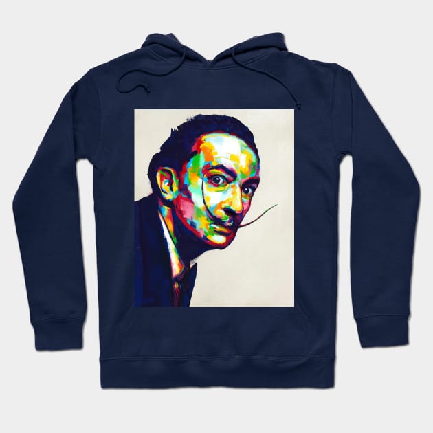 Salvador Dali Painting Hoodie by anycolordesigns